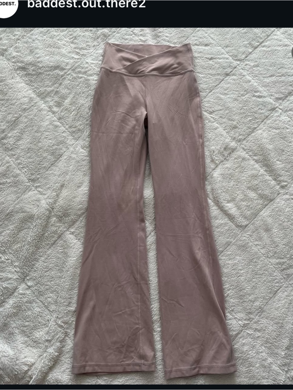 Aritzia❣️TNA Butter Crossover flare leggings - Picture 7 of 10